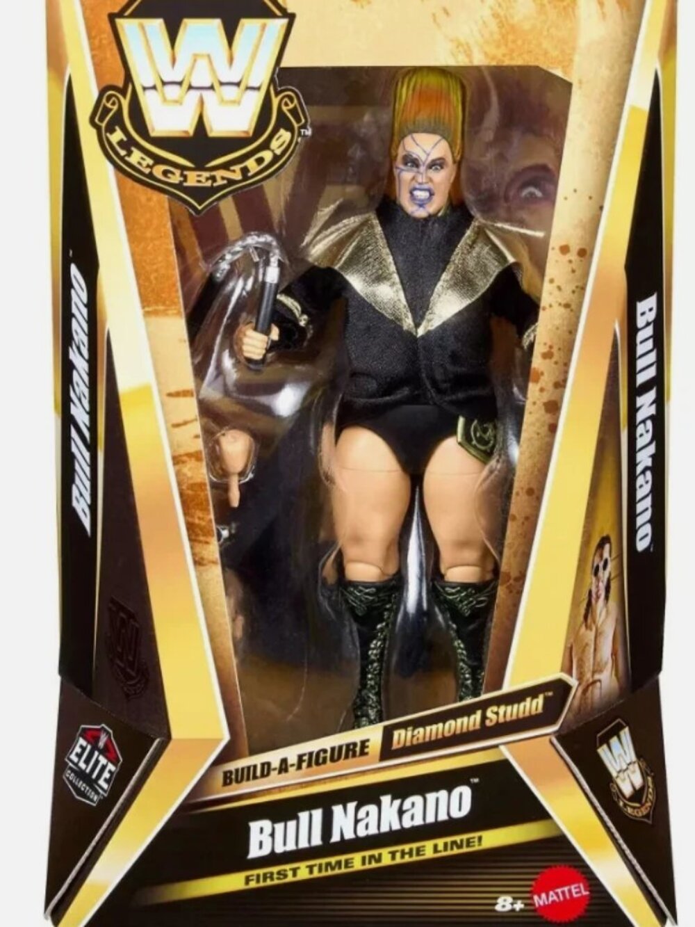 New Sealed WWE Elite Collection Legends Series 31 Bull Nakano Diamond Studd 2026
